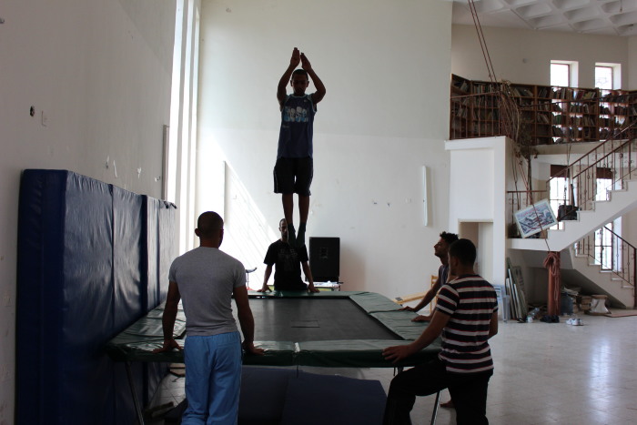 A Photograph of a Summar School Held by the PCS in Birzeit, 2012
