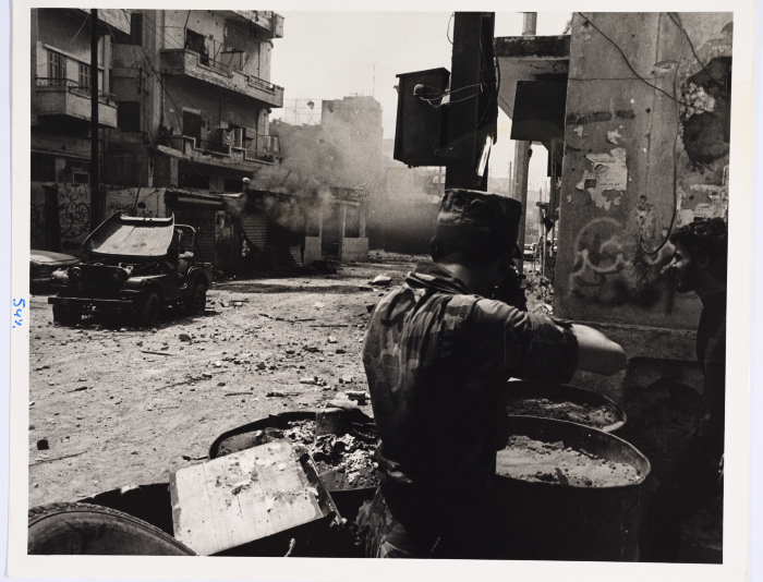 An Amal Movement's Armed Man, Shatila Camp, 1985- 1987