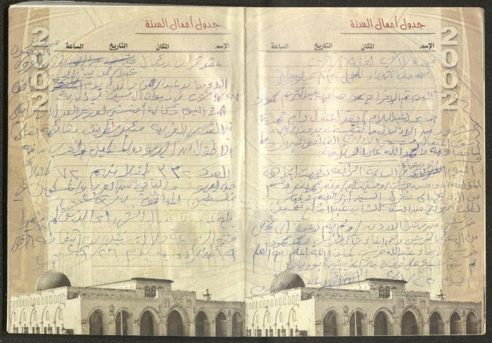 يوميات محمود خريشة، ذنابة- طولكرم، 2002 