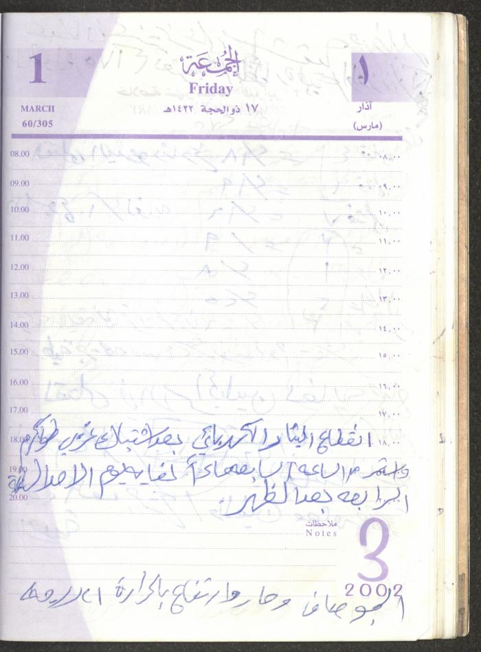 يوميات محمود خريشة، ذنابة- طولكرم، 2002 