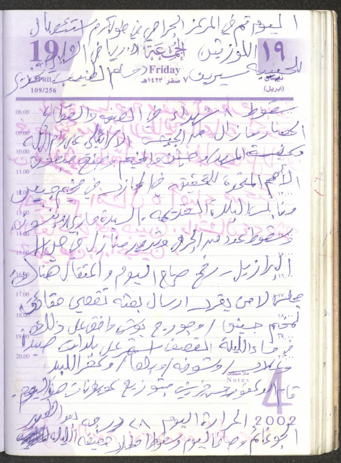 يوميات محمود خريشة، ذنابة- طولكرم، 2002 