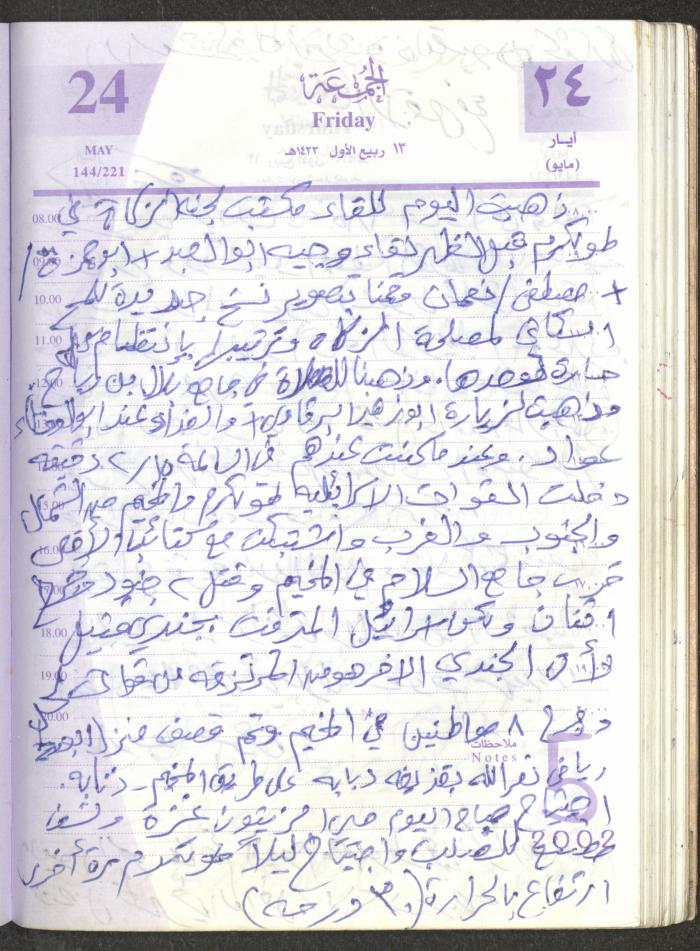 يوميات محمود خريشة، ذنابة- طولكرم، 2002 