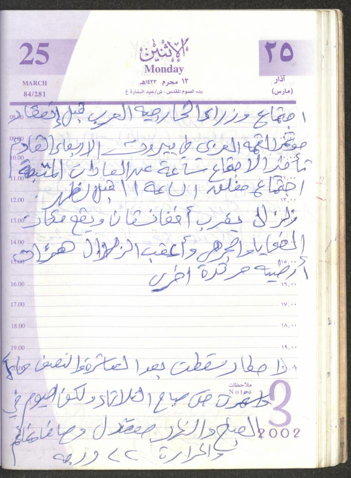 يوميات محمود خريشة، ذنابة- طولكرم، 2002 