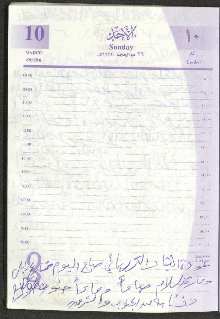 يوميات محمود خريشة، ذنابة- طولكرم، 2002 