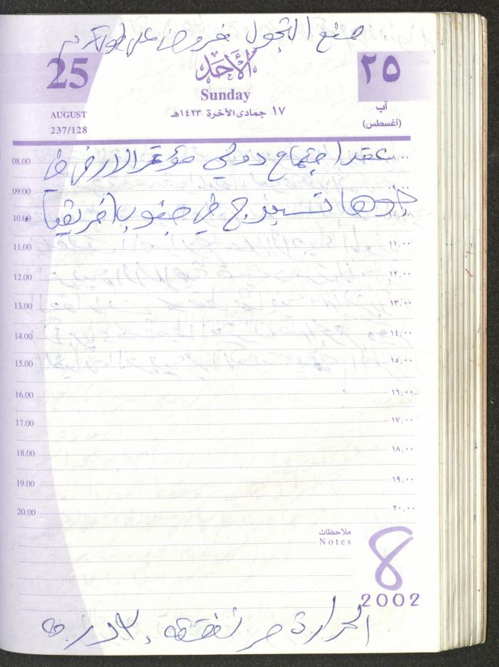 يوميات محمود خريشة، ذنابة- طولكرم، 2002 