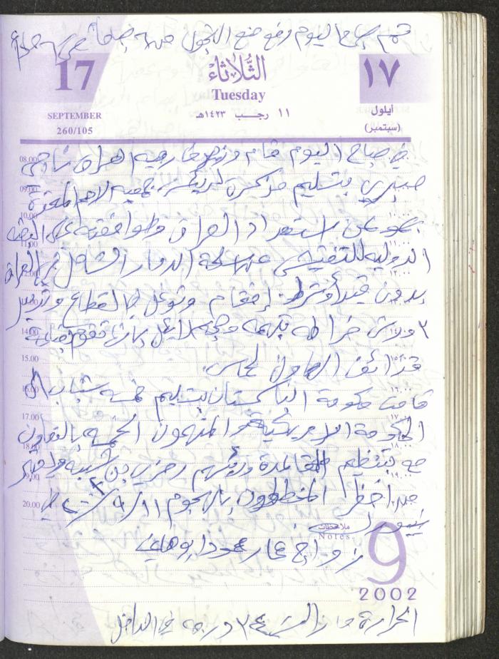 يوميات محمود خريشة، ذنابة- طولكرم، 2002 