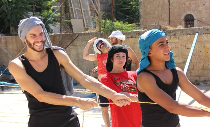 A Photograph of a Summar School Held by the PCS in Birzeit, 2012
