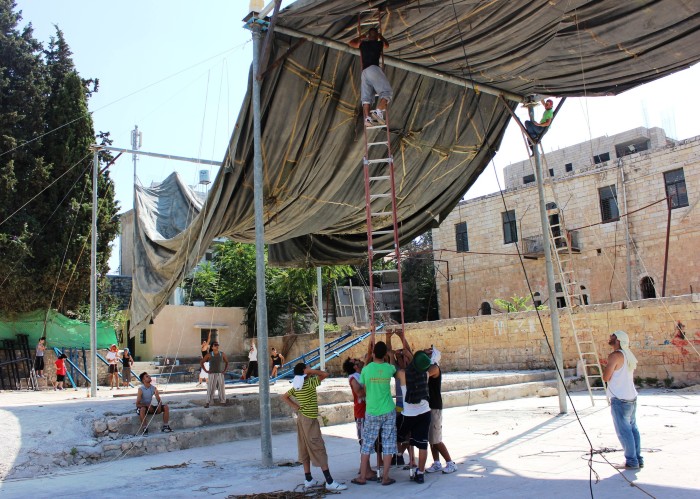 A Photograph of a Summar School Held by the PCS in Birzeit, 2012
