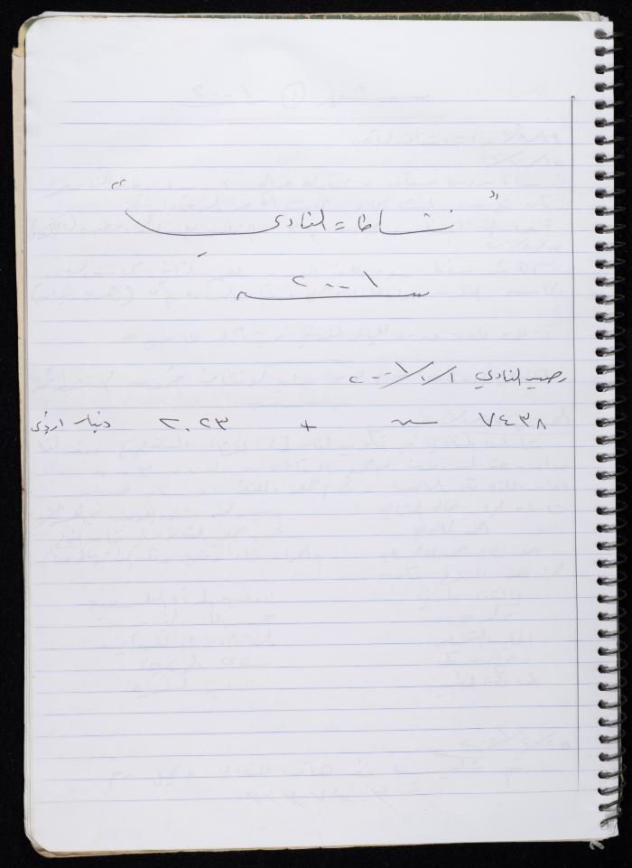 Activities of the Palestinian Women's Club, Nablus, 2000-2004