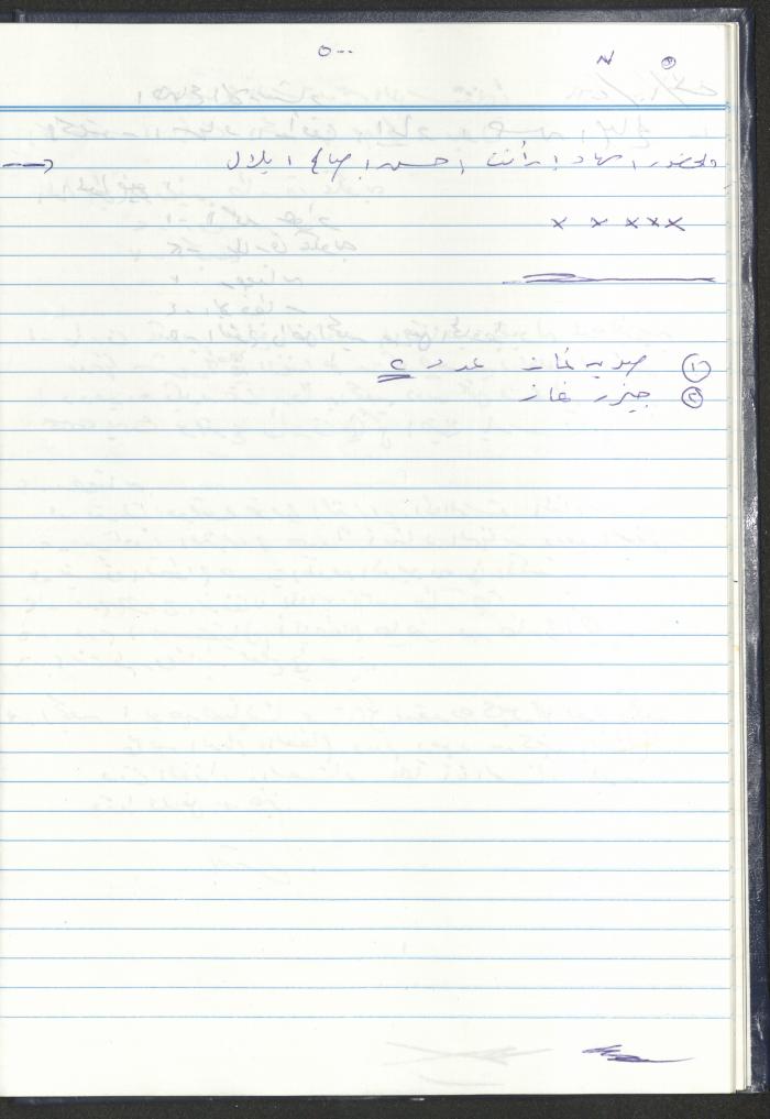 دفتر تعليمات لنزلاء جمعية دار اليتيم العربي، طولكرم، 2002-2005