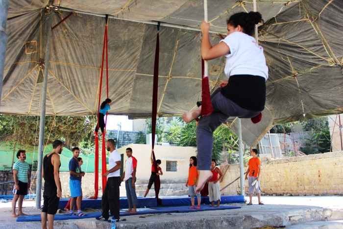 A Photograph of a Summar School Held by the PCS in Birzeit, 2012
