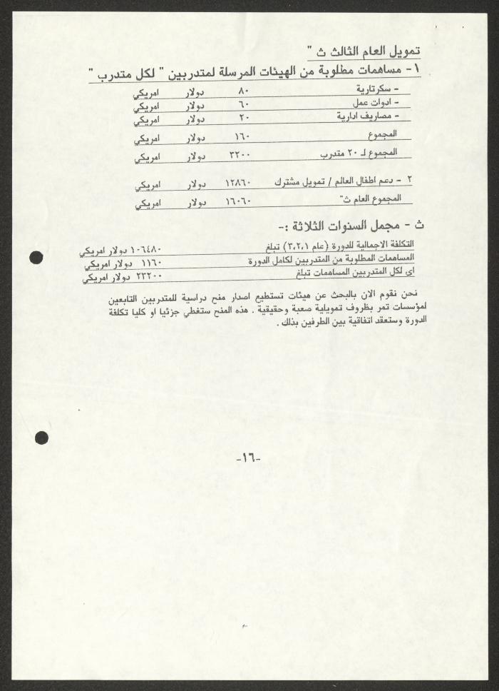 كتاب ورشات تدريبية، طولكرم، 1993