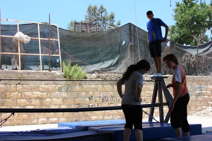 A Photograph of a Summar School Held by the PCS in Birzeit, 2012
