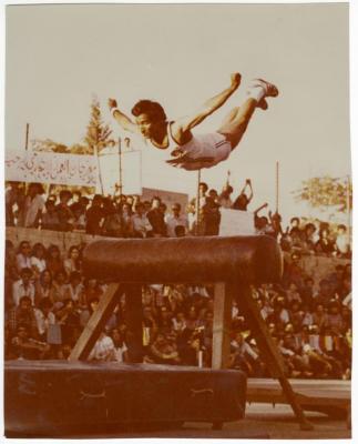 A Gymnastic Player at Birzeit College