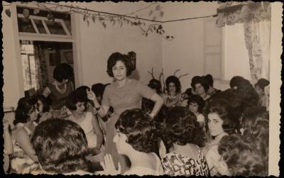 حفل حناء جورجيت جهشان، الناصرة، 5 أيار 1964