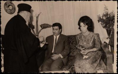 Shakib Jahshan's and Georgette's Wedding, Nazareth, 5 May 1964