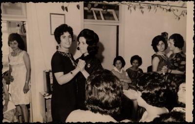 حفل حناء جورجيت جهشان، الناصرة، 5 أيار 1964