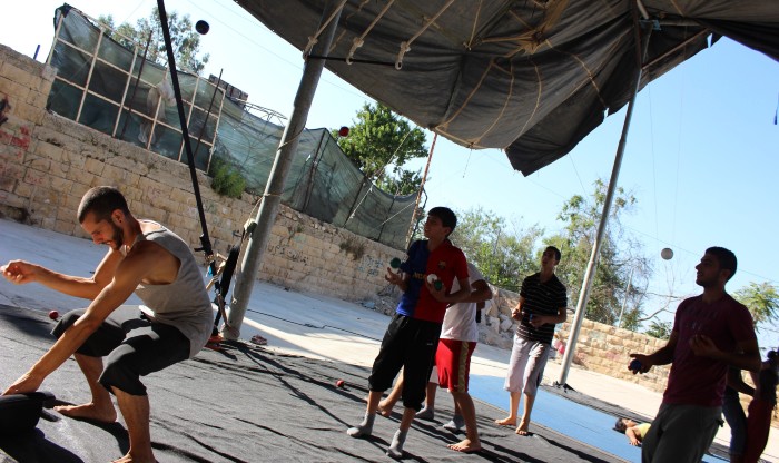 A Photograph of a Summar School Held by the PCS in Birzeit, 2012
