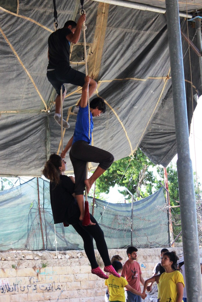 A Photograph of a Summar School Held by the PCS in Birzeit, 2012
