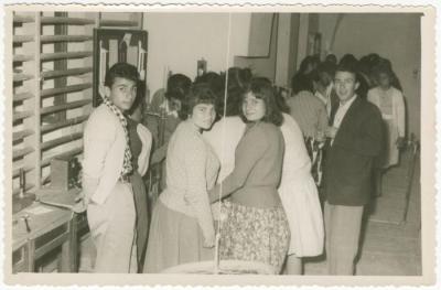A Group of Participating Students in a Science Fair, Birzeit University, 1960 