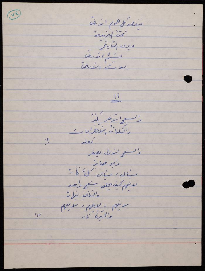 A Poetry Collection by Shakib Jahshan, Nazareth, 1977- 1978
