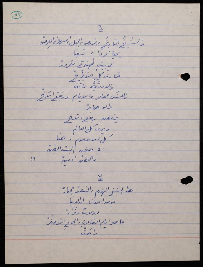 A Poetry Collection by Shakib Jahshan, Nazareth, 1977- 1978