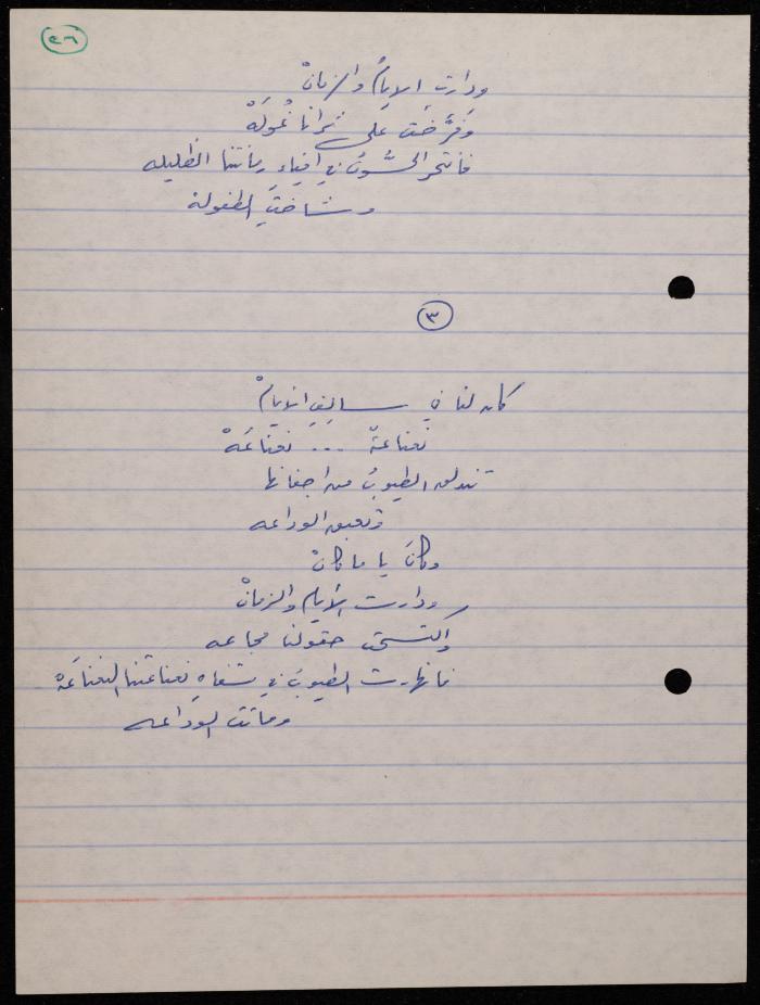 A Poetry Collection by Shakib Jahshan, Nazareth, 1979