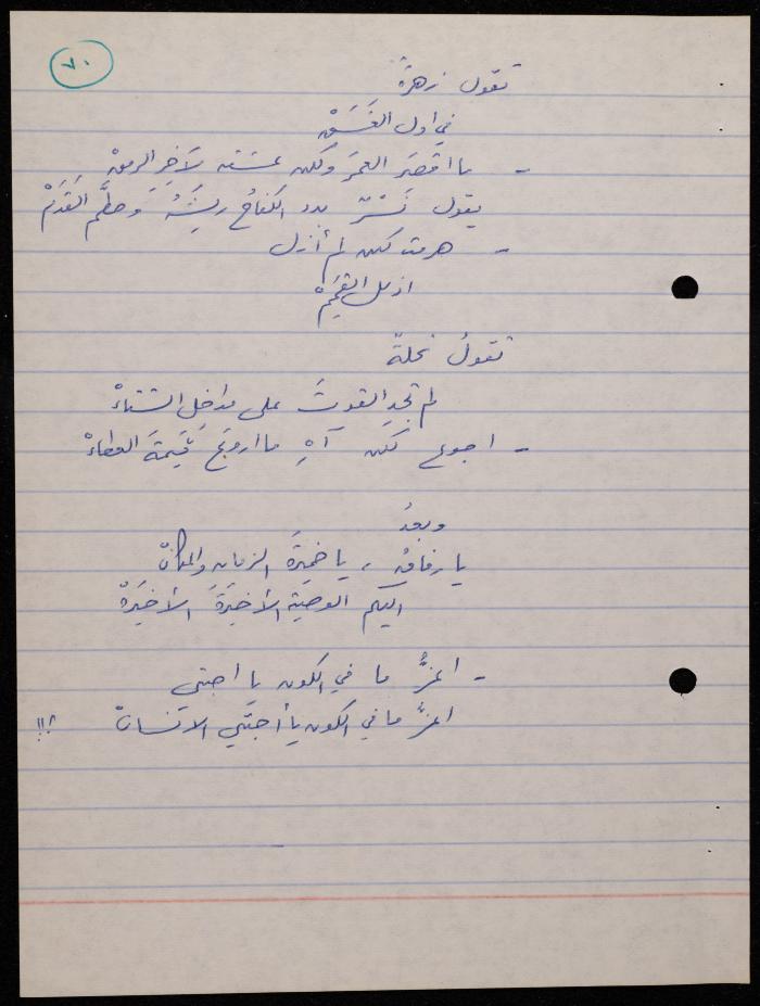 A Poetry Collection by Shakib Jahshan, Nazareth, 1979