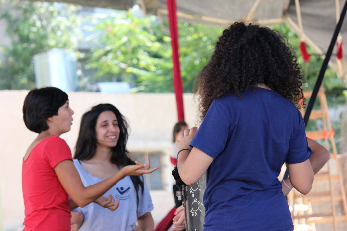 A Photograph of a Summar School Held by the PCS in Birzeit, 2012
