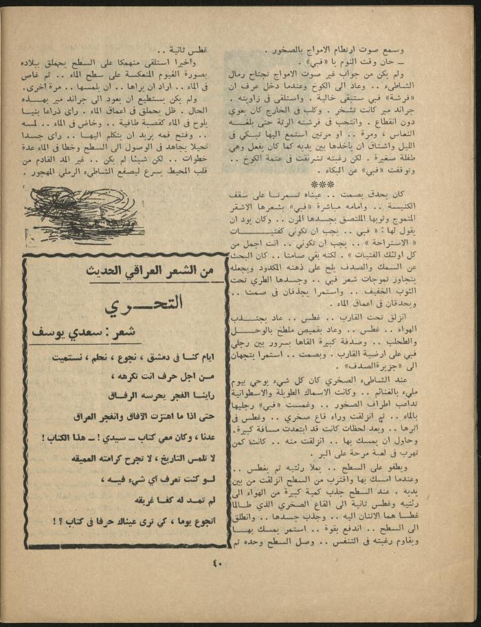 Issue 11 of al-Jadeed Magazine, November 1967