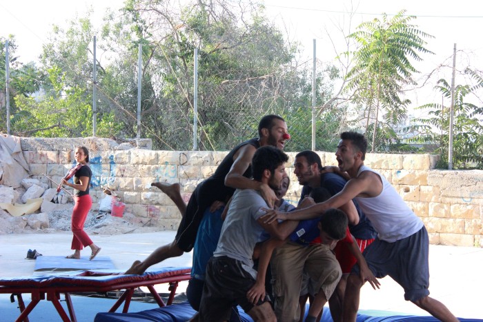 A Photograph of a Summar School Held by the PCS in Birzeit, 2012
