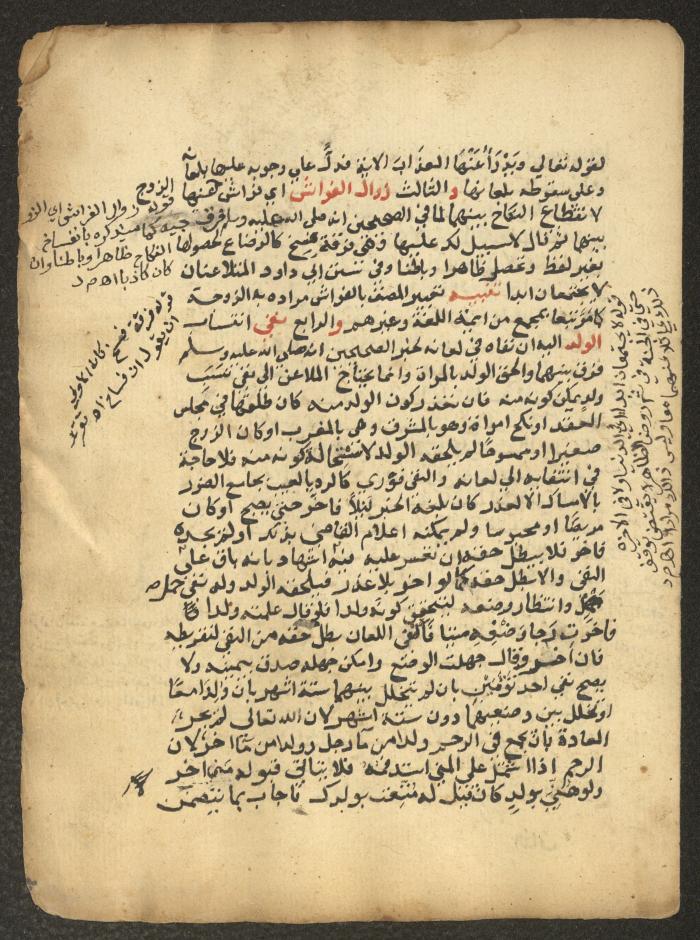 مخطوطة حول العبادات، القرن التاسع عشر