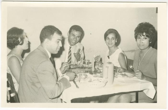 Birzeit College's Graduation Dinner Party, 1986