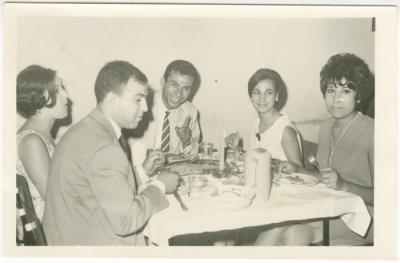 حفل عشاء خريجي كلية بيرزيت، 1968