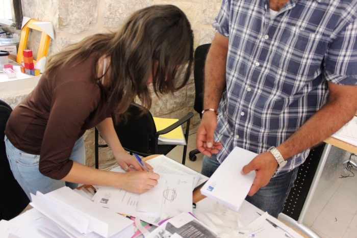 A Photograph of a Summar School Held by the PCS in Birzeit, 2012
