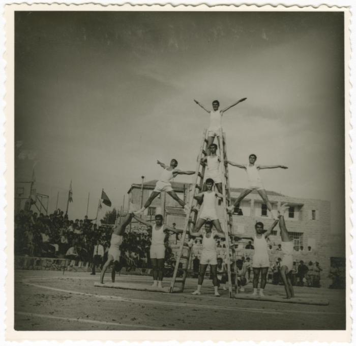 عرض رياضي في  كلية بيرزيت، 1967