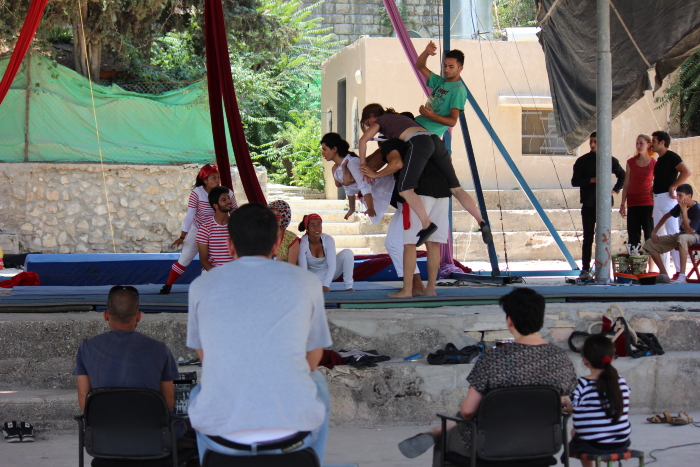A Photograph of a Summar School Held by the PCS in Birzeit, 2012
