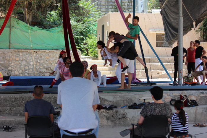 A Photograph of a Summar School Held by the PCS in Birzeit, 2012
