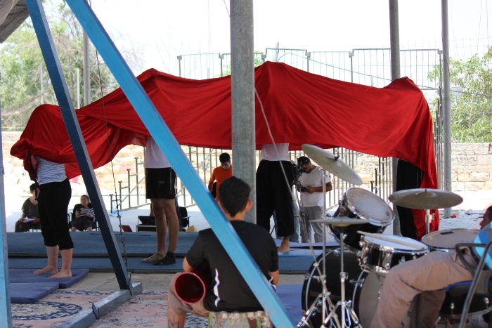 A Photograph of a Summar School Held by the PCS in Birzeit, 2012
