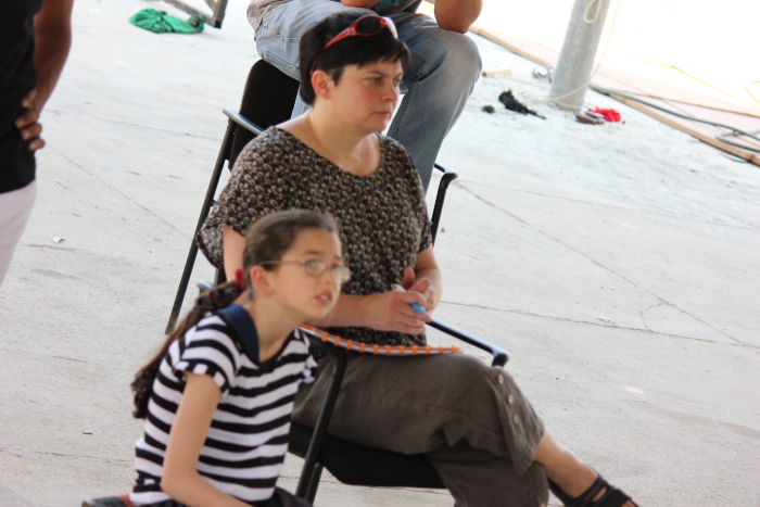 صورة من مدرسة صيفيَّة نظمتها مدرسة سيرك فلسطين في بيرزيت، 2012