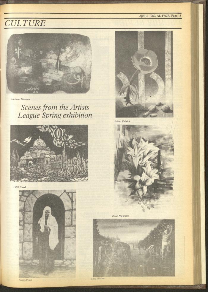 Issue 463 of al-Fajr Newspaper, 3 April 1989