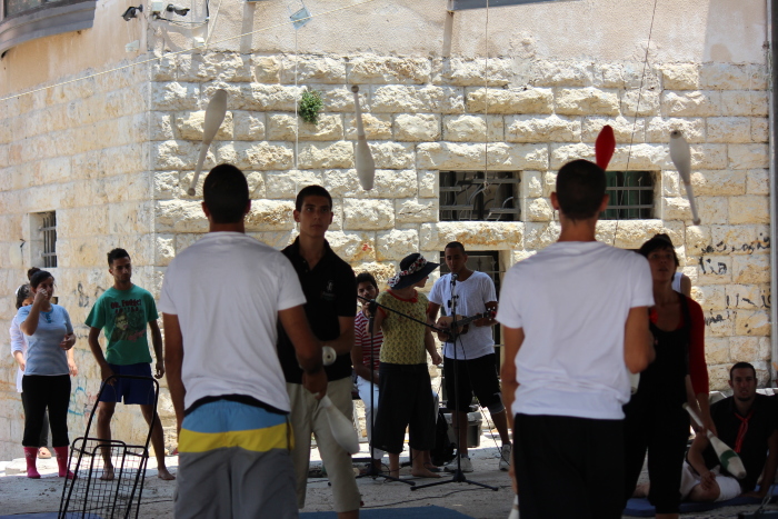A Photograph of a Summar School Held by the PCS in Birzeit, 2012
