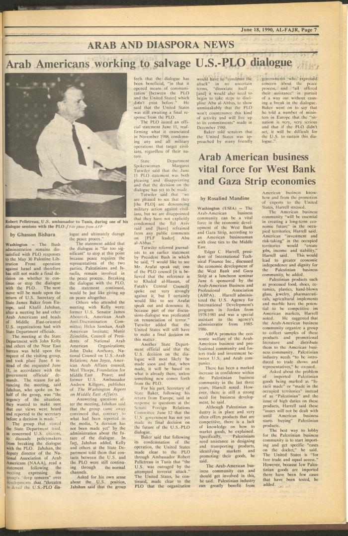 العدد 526 من جريدة الفجر، 18 حزيران 1990