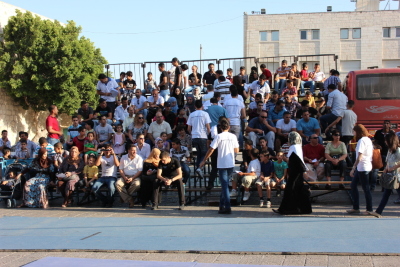 A Photograph of a Summar School Held by the PCS in Birzeit, 2012
