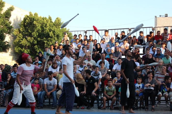 A Photograph of a Summar School Held by the PCS in Birzeit, 2012
