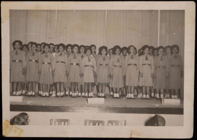 A Ceremony at Ramallah Secondary Girl