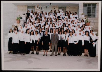 Ramallah Secondary Girls School Graduation Ceremony, 1999