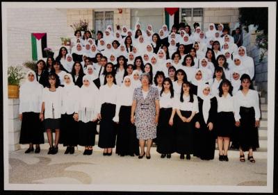 Ramallah Secondary Girls School Graduation Ceremony, 1996