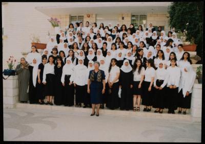Ramallah Secondary Girls School Graduation Ceremony, 1997