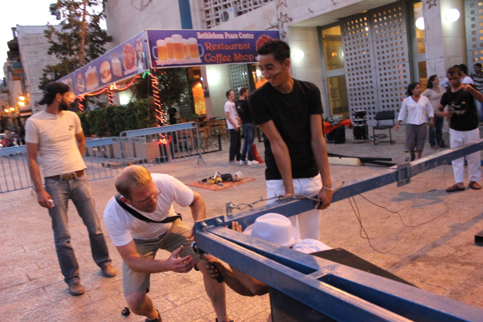 A Photograph of a Summar School Held by the PCS in Birzeit, 2012
